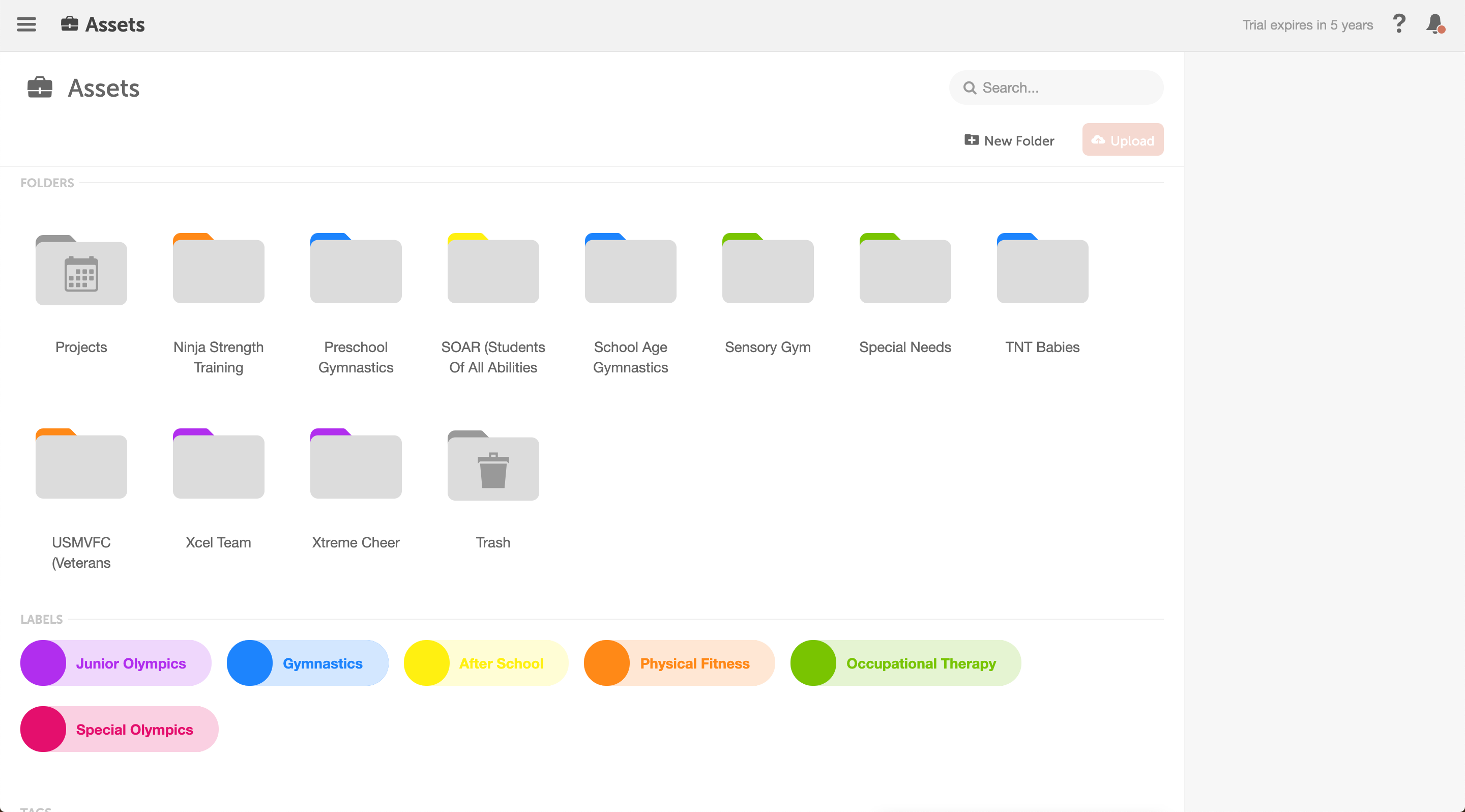 Add final files & resources to the Asset Organizer to build an organized deliverables library. Before taking on anything new, see if there’s an existing project file that could be used instead to avoid doing the work twice.