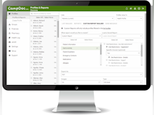 CampDoc Software - Custom reports can be generated in CampDoc