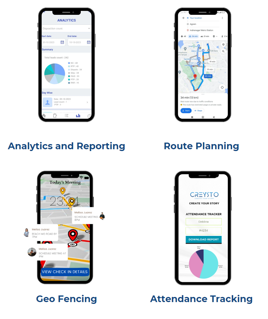 Creysto Sales CRM screenshot
