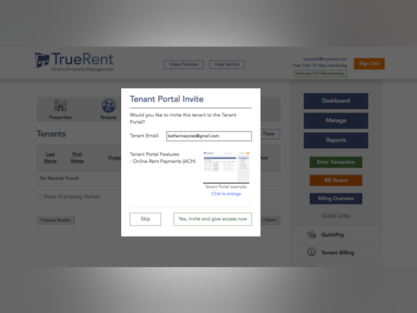 TrueRent Software - 5