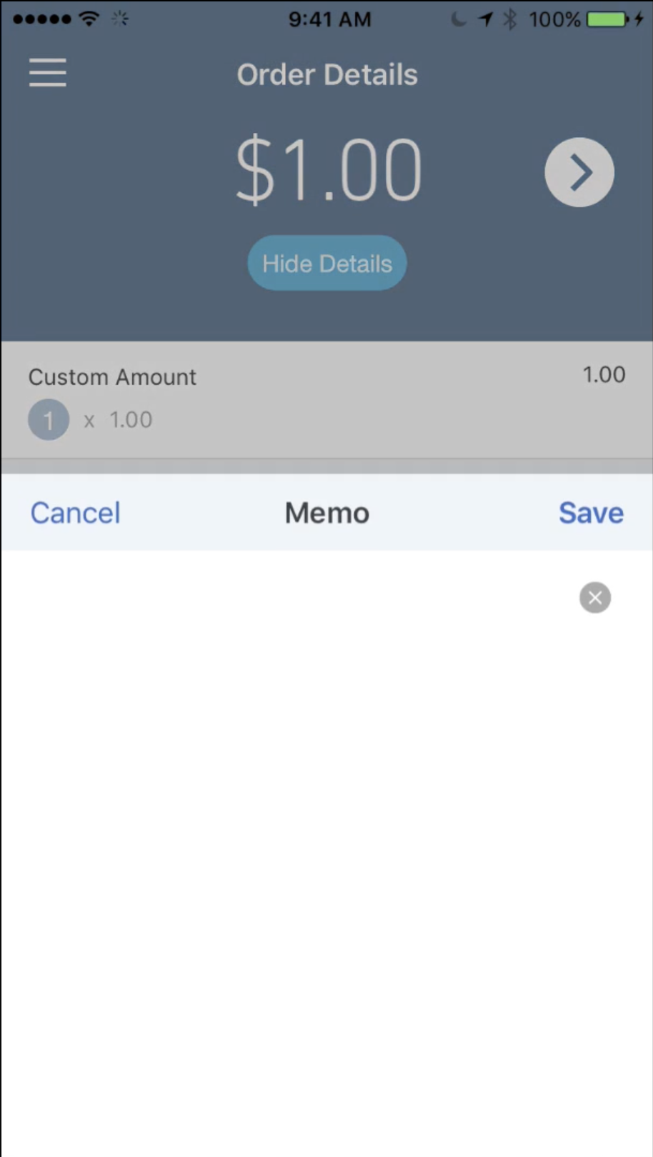 QuickBooks Payments Software - QuickBooks Payments memo