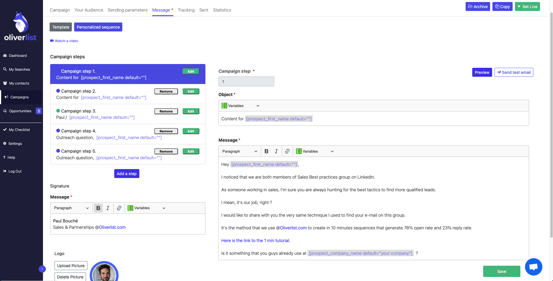 Oliverlist Software - 4