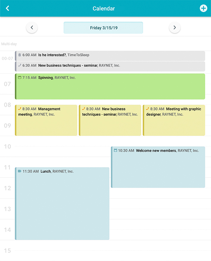 RAYNET CRM Software - 4