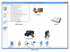 InventoryCloud Software - Main screen - thumbnail