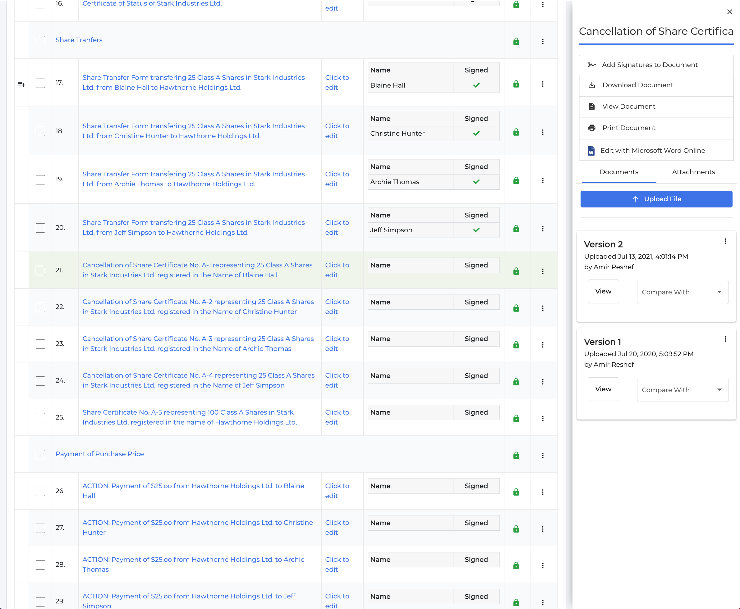 dealcloser Software - Version control