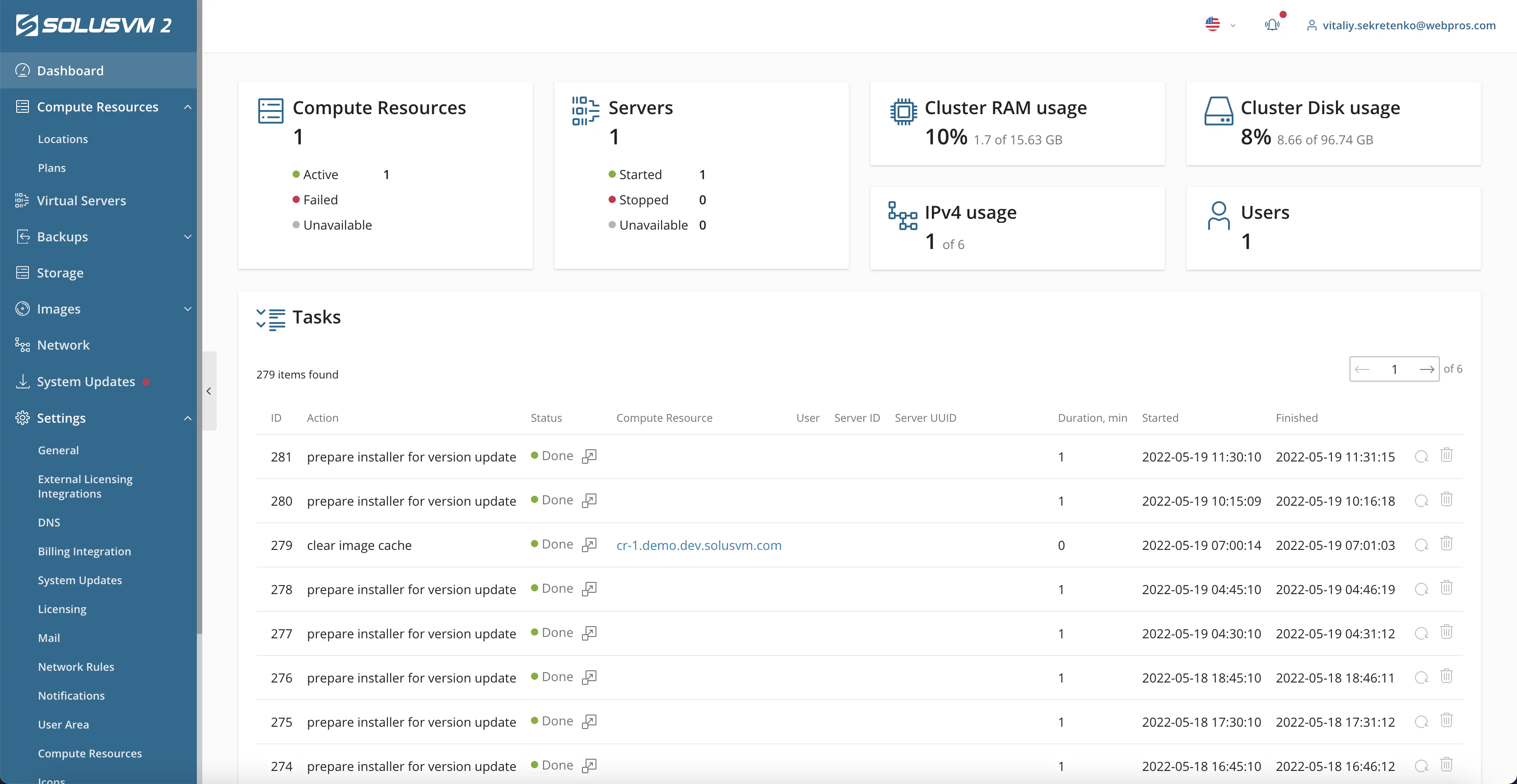 SolusVM: precios, funciones y opiniones | GetApp España 2025
