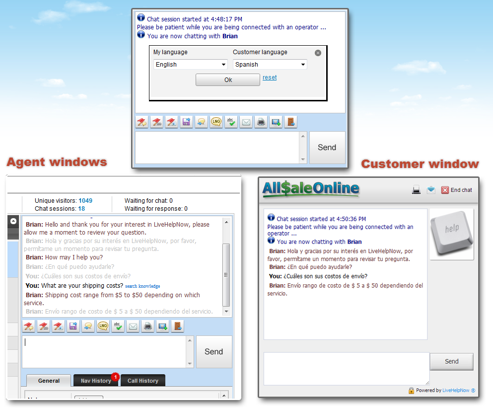 LiveHelpNow translate screenshot