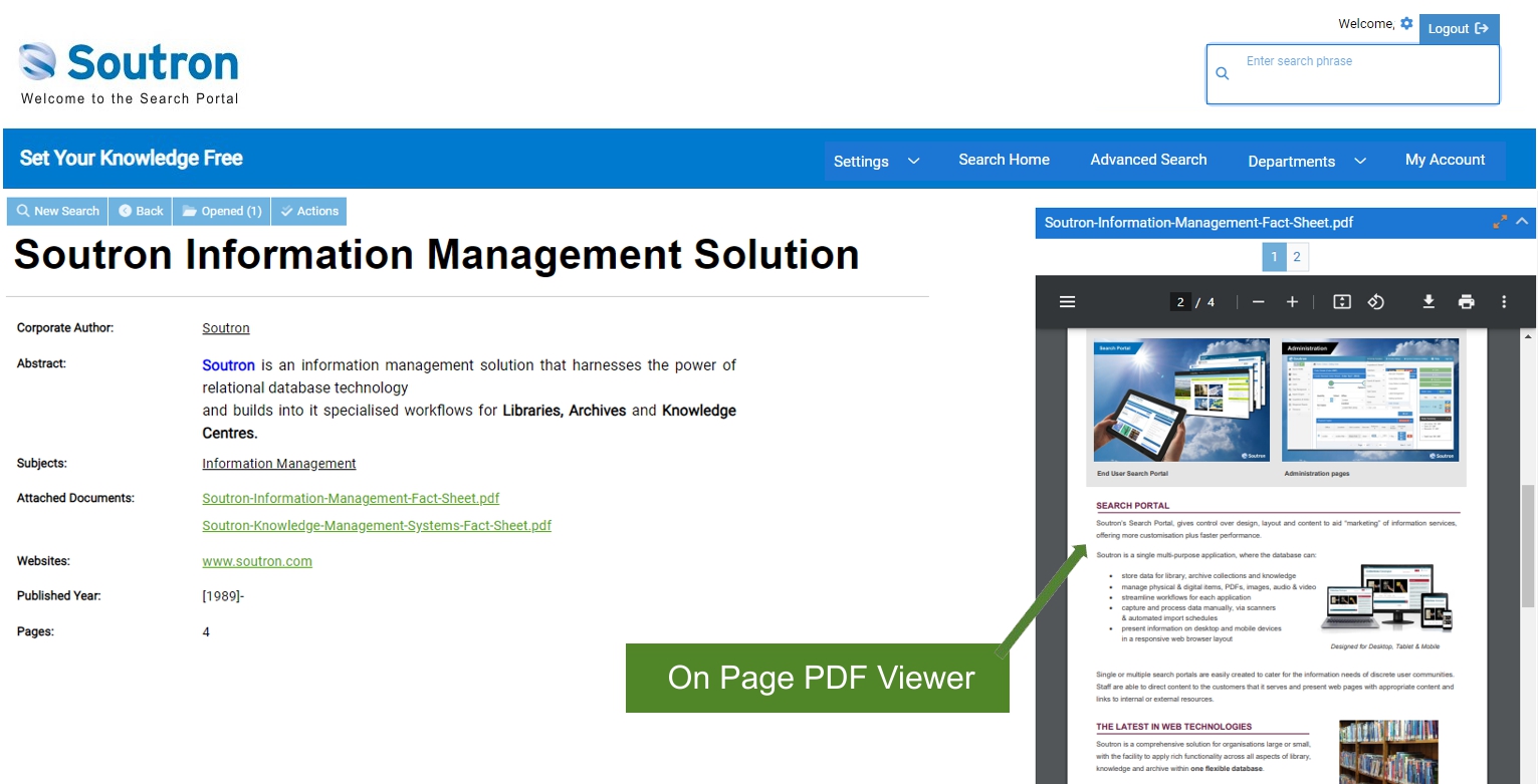 Quickly browse through digital assets like PDFs with our on-page PDF viewer.