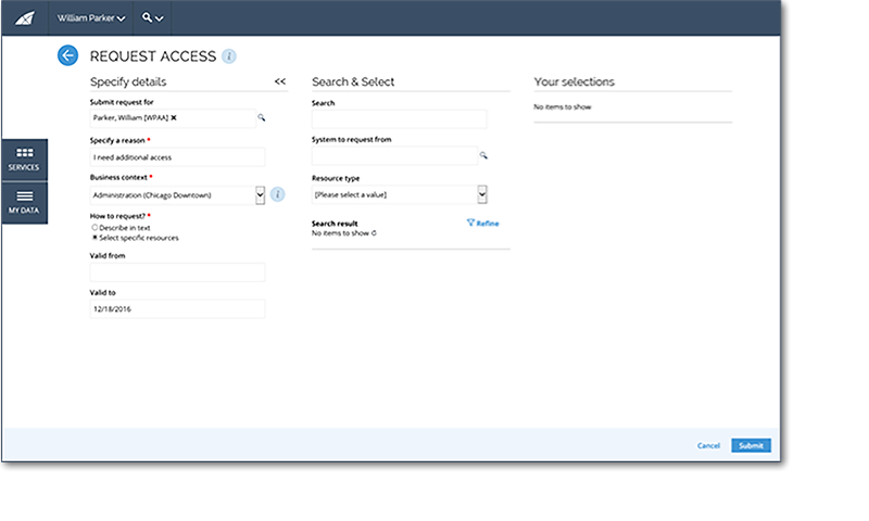 Access request
