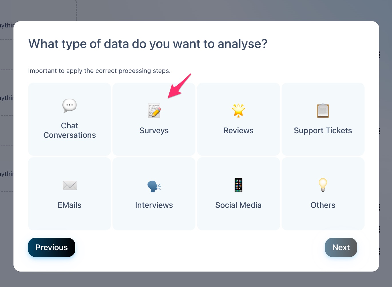 Analyze surveys, reviews, chats, feedback, emails, etc.