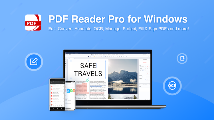 PDF Reader Pro screenshot: PDF Reader Pro for Windows