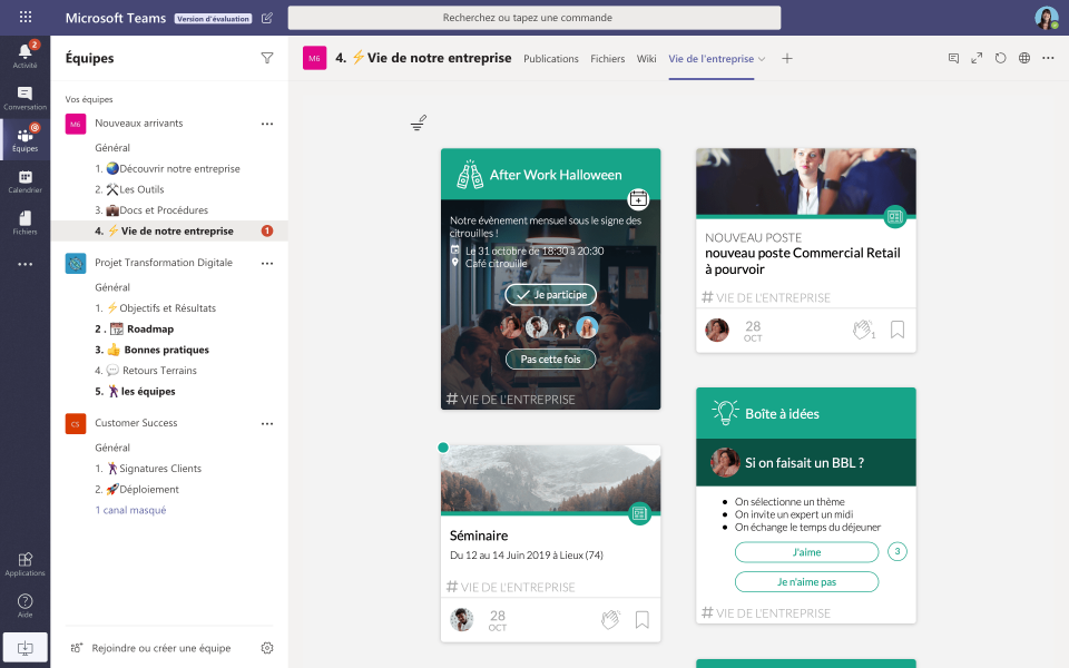 Cocoom integration with Microsoft Teams