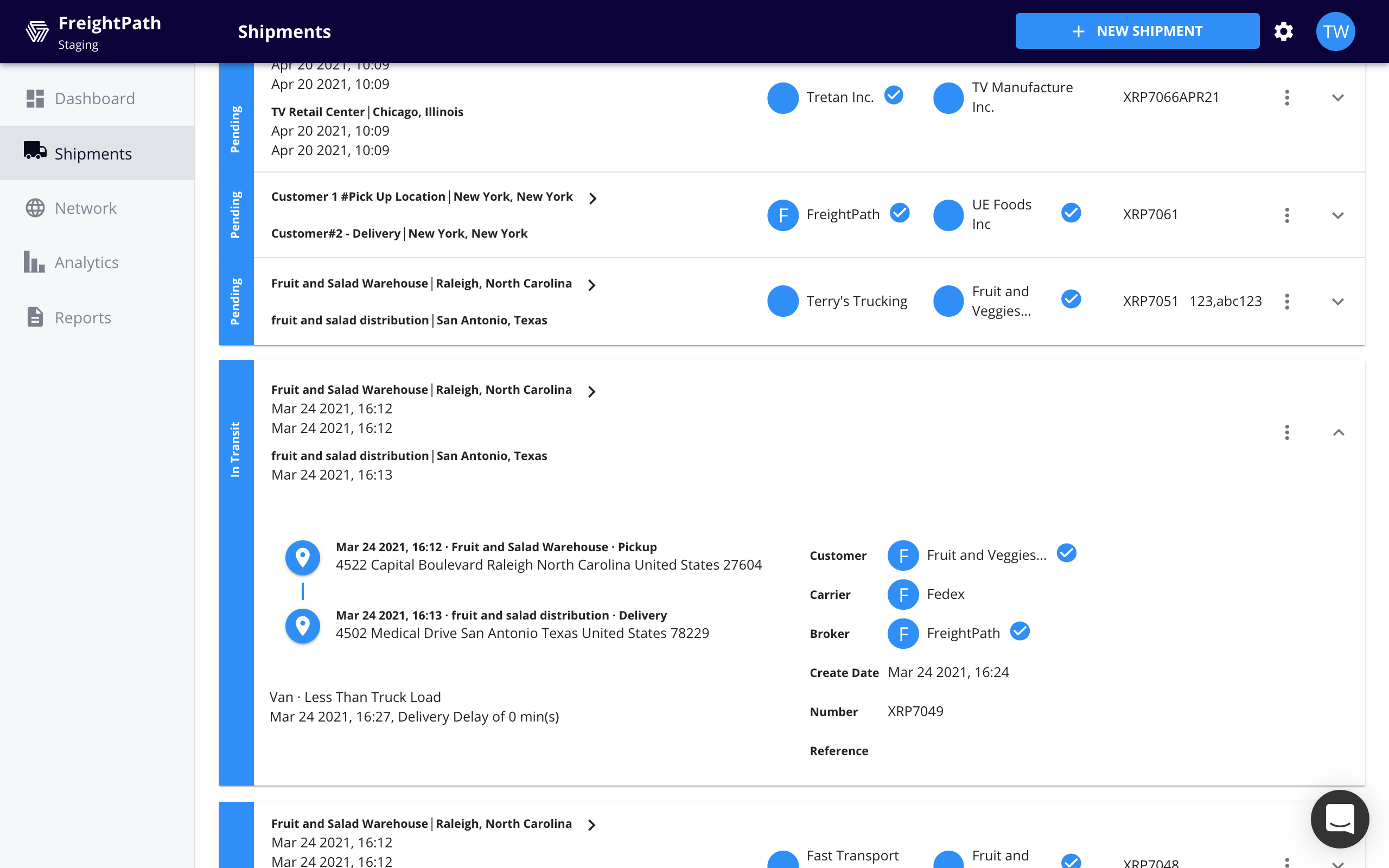 Shipment Control Center With Unlimited Customer And Carrier Portals-thumb