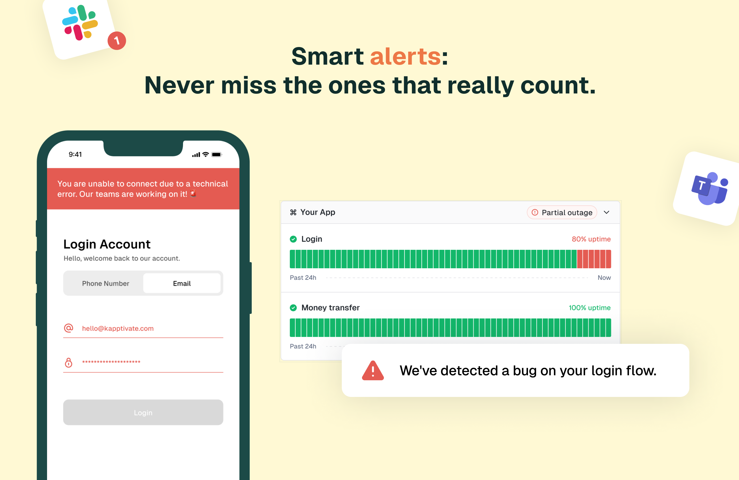 kapptivate Software - Smart alerts: Never miss the ones that really count.