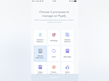 Pipefy Software - Processes can be managed from the native mobile apps