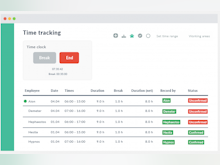 Papershift Software - Papershift: Online time tracking