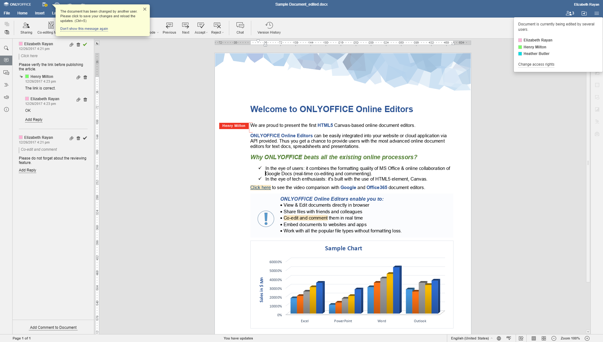 ONLYOFFICE Docs Software - 2022 Reviews, Pricing & Demo