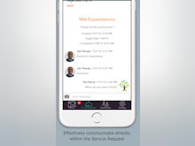 SERVUS Software - Servus Request Chat/Feedback (iOS app)