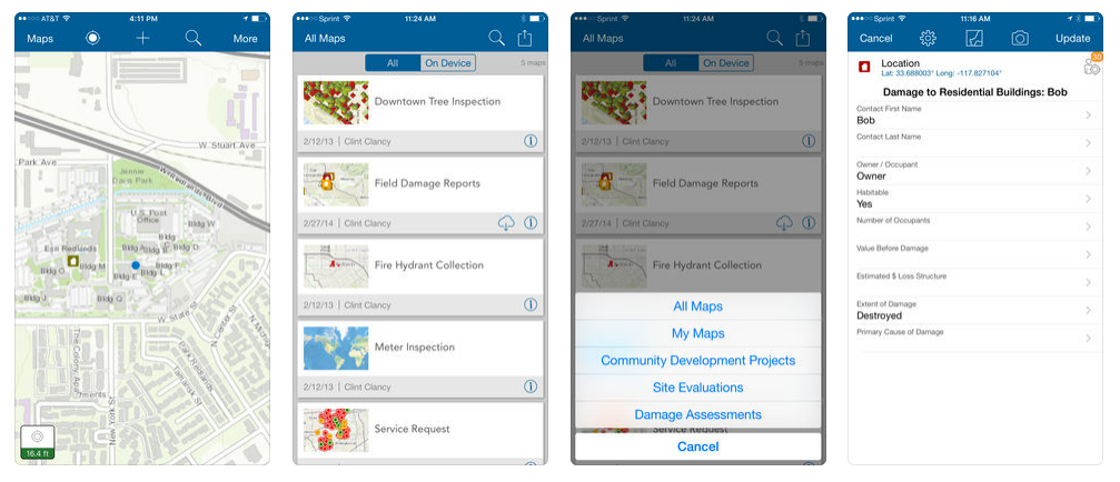 ArcGIS Software - Collector for ArcGIS is a companion mobile app for iOS and Android that supports the remote collection and update of data using the map or GPS