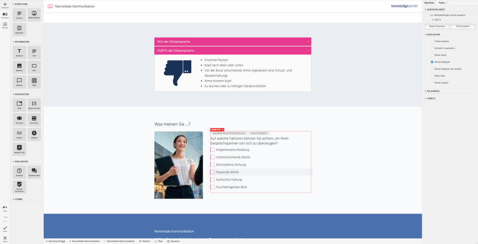 Knowledgeworker Create Software - 2