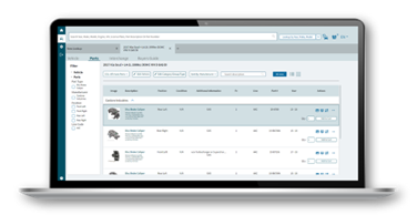 Epicor Catalog for Automotive screenshot: Homepage of Catalog