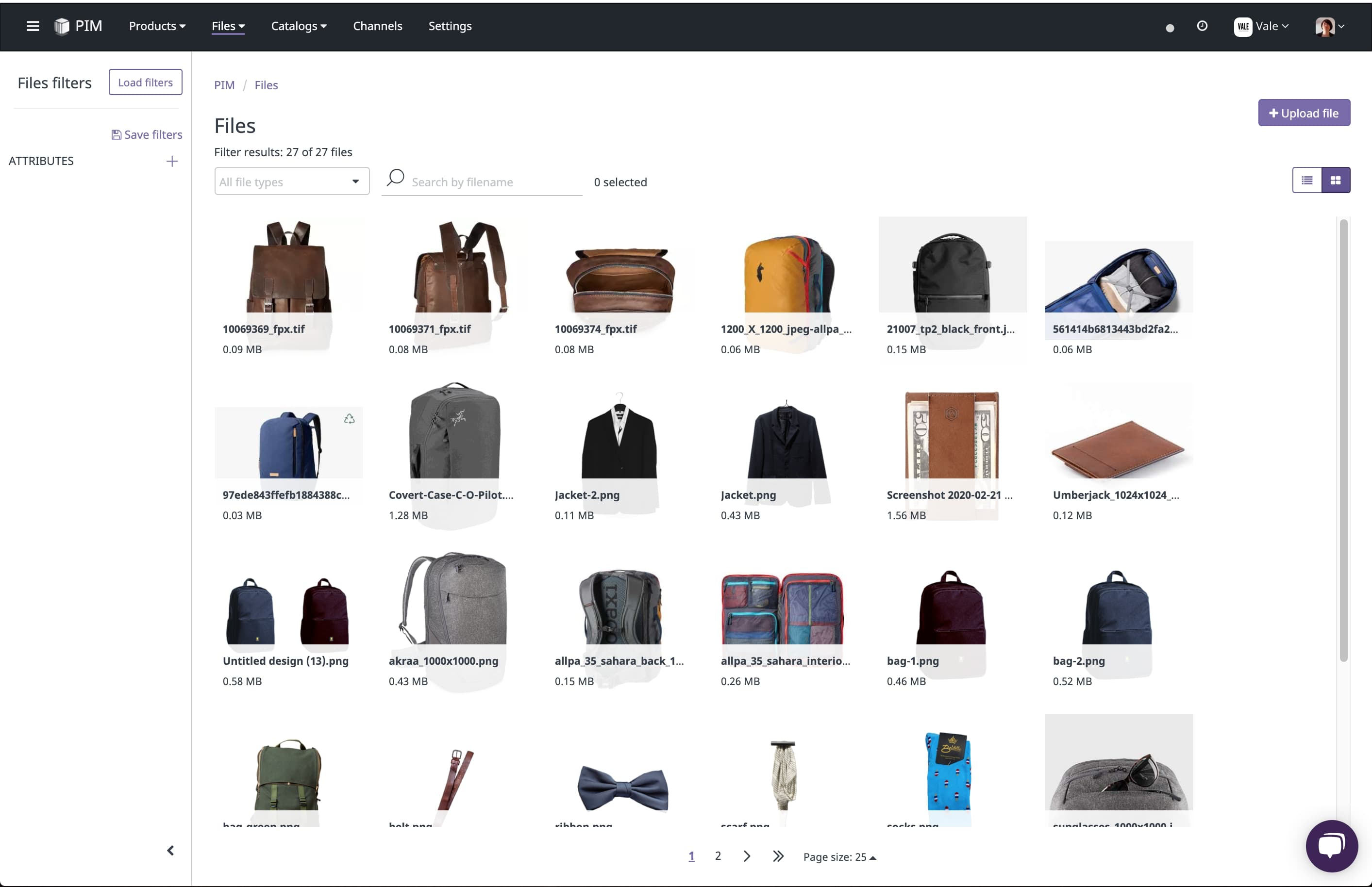 Keep all of your files and multimedia content safe and up-to-date. Manage images, videos, graphics, and files in one place, and all linked directly to your products.