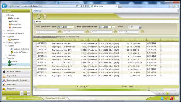 BrickControl Software - BrickControl - Accounting