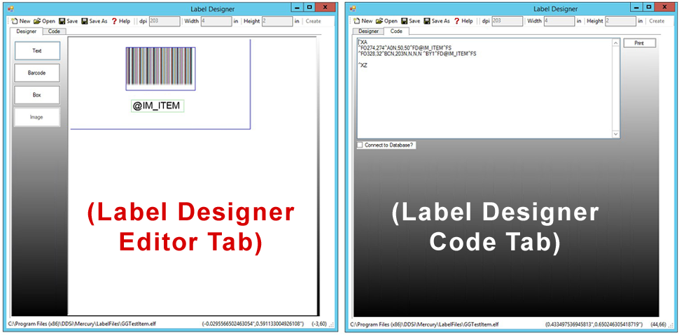 Label Designer App