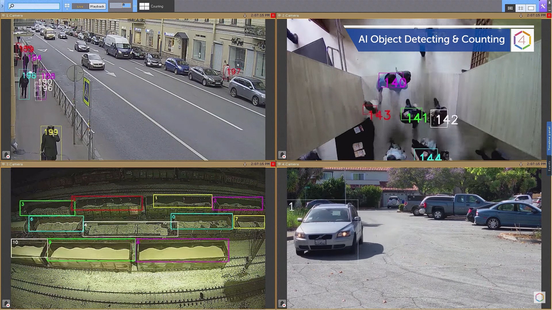 AI Object Detection & Counting