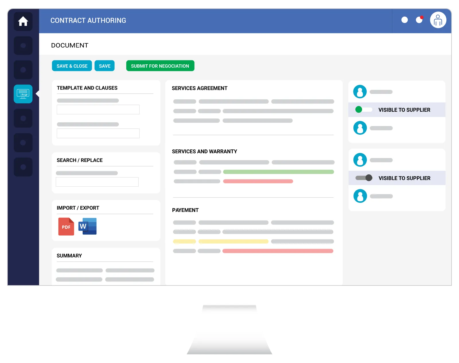 Contract Management: Lock-in Value and Manage Risk Across the Contract Lifecycle
- Digitize & centralize contracts for complete visibility
- Accelerate cycle times and time-to-value
- Insightful contract analytics and lifecycle management