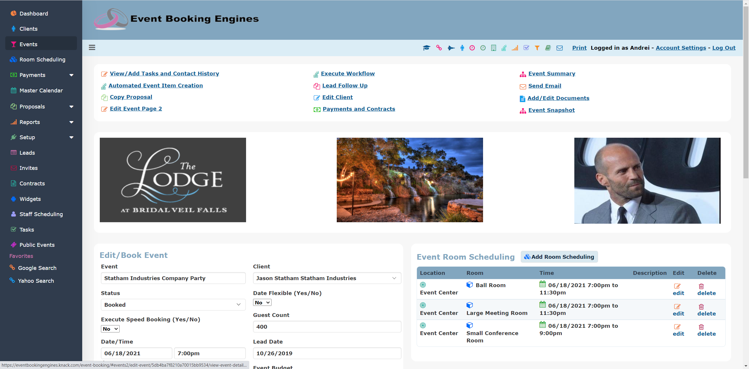 Event Booking Engines Software - 3
