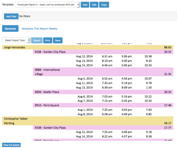 VeriClock reports-thumb