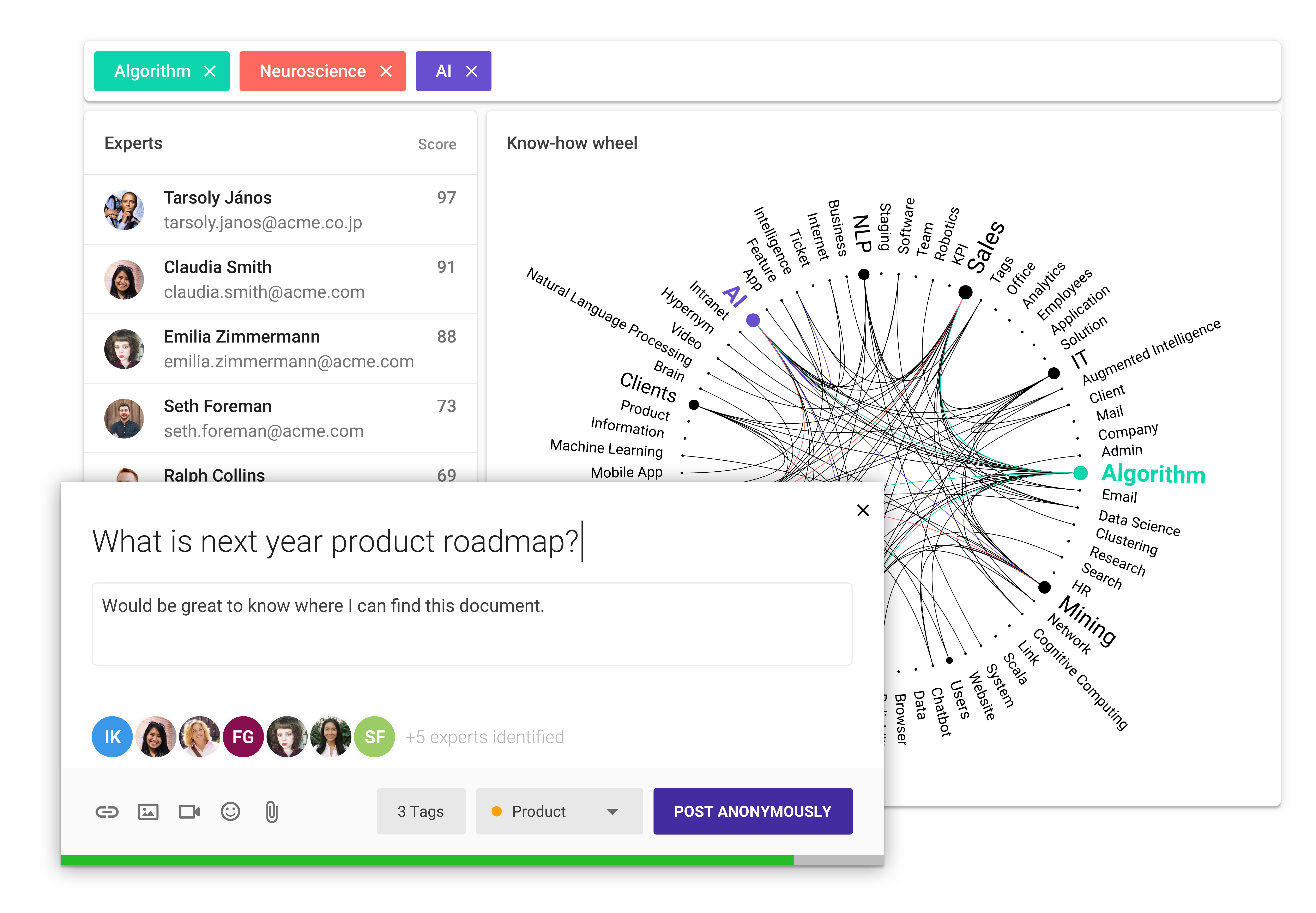 Starmind Software - Starmind knowledge base