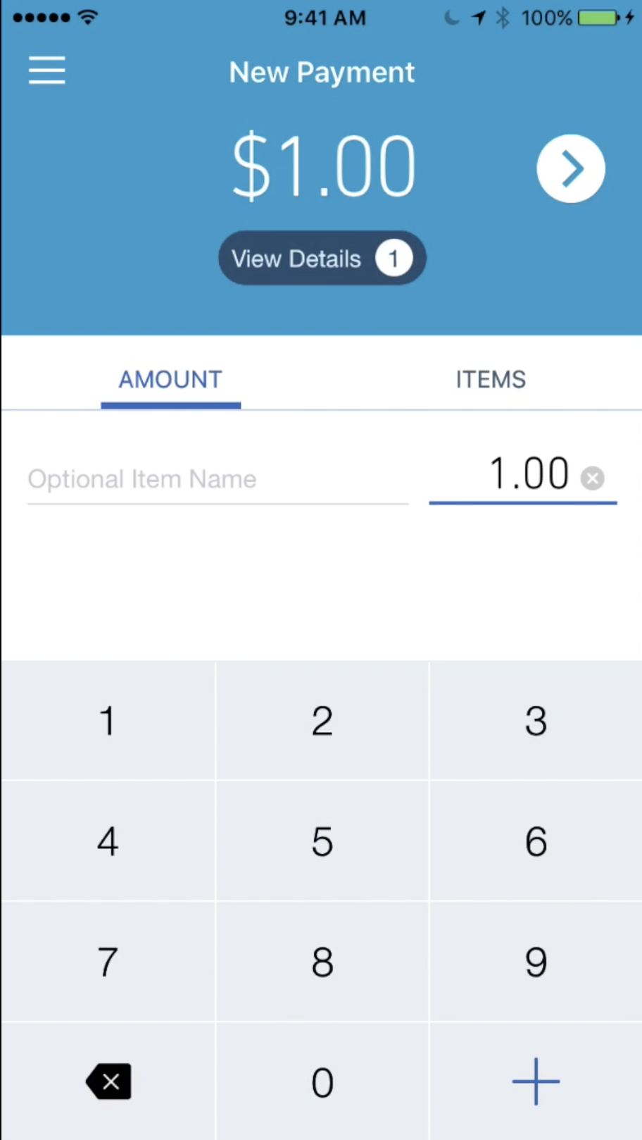 QuickBooks Payments Software - QuickBooks Payments items