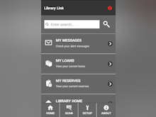 Liberty Software - The Library Link app allows borrowers to manage their library profile from anywhere