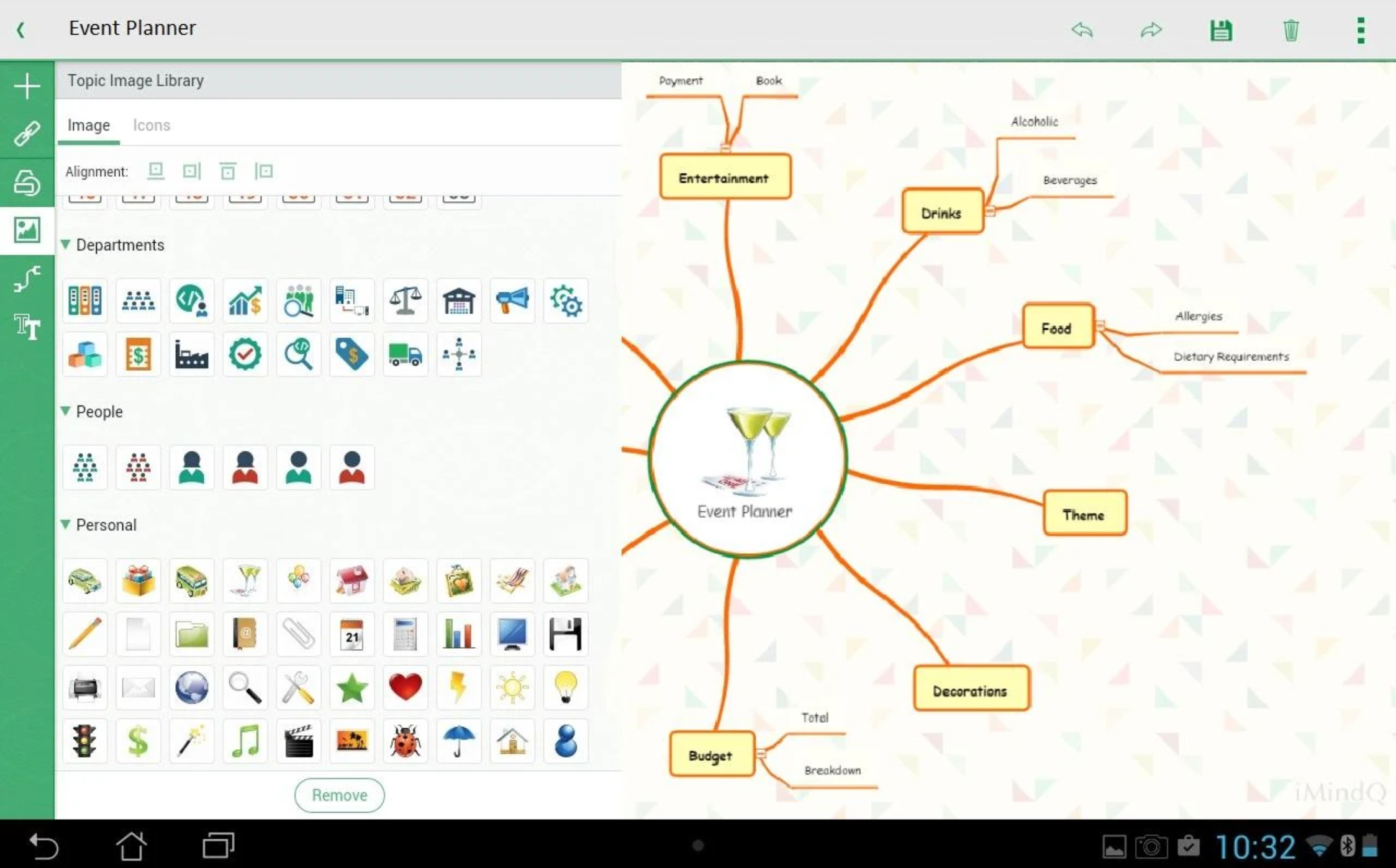 iMindQ Software - Mind mapping for events