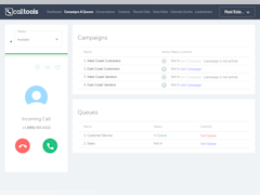 CallTools Software - Agents can easily join outbound dialing campaigns and inbound call queues all in once place. - thumbnail