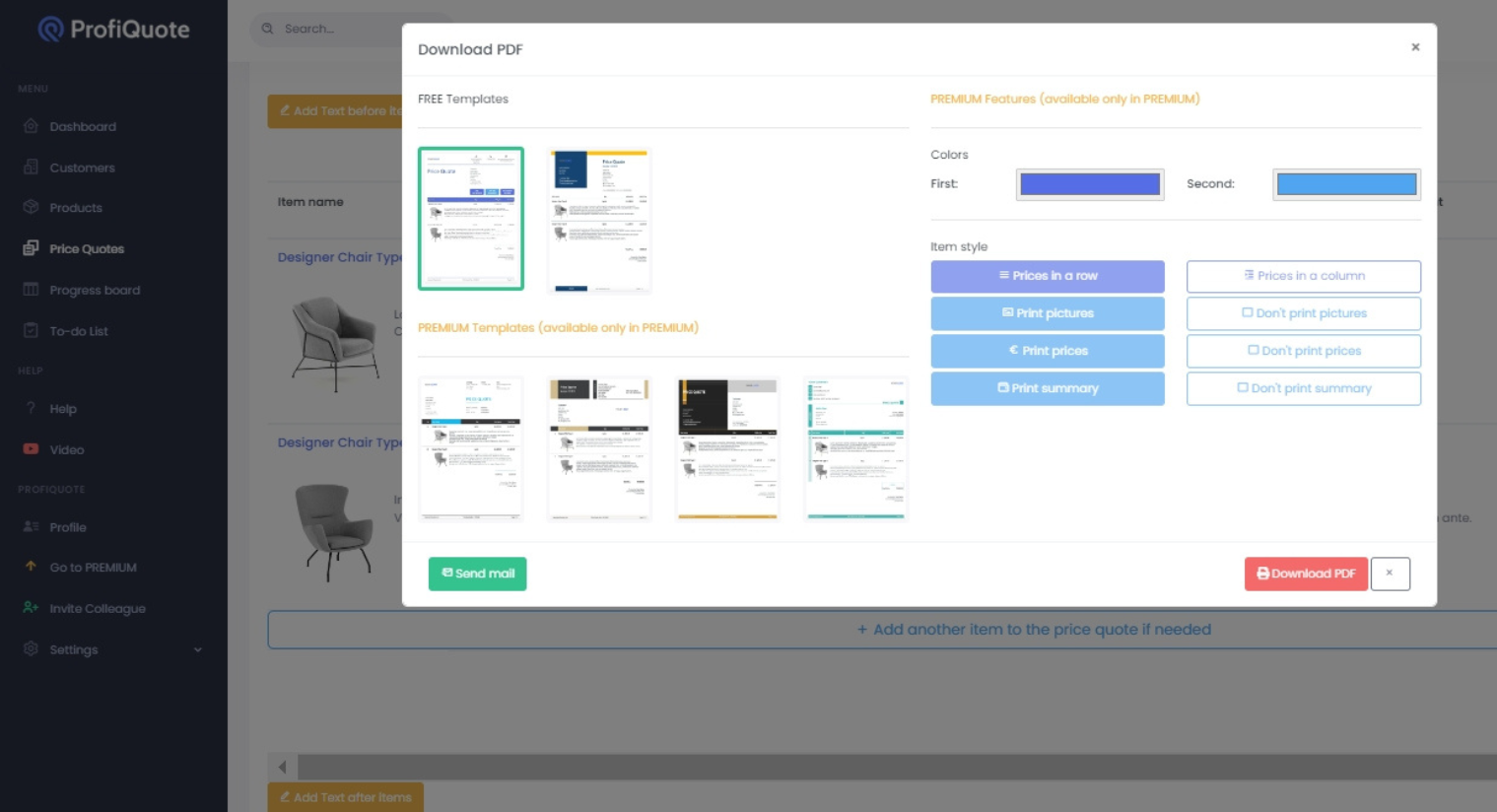 ProfiQuote Logiciel - 4