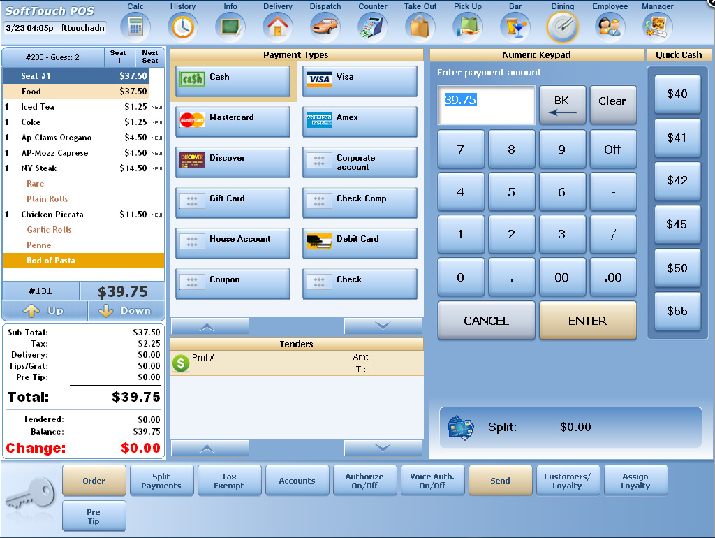 SoftTouch Software - Payments