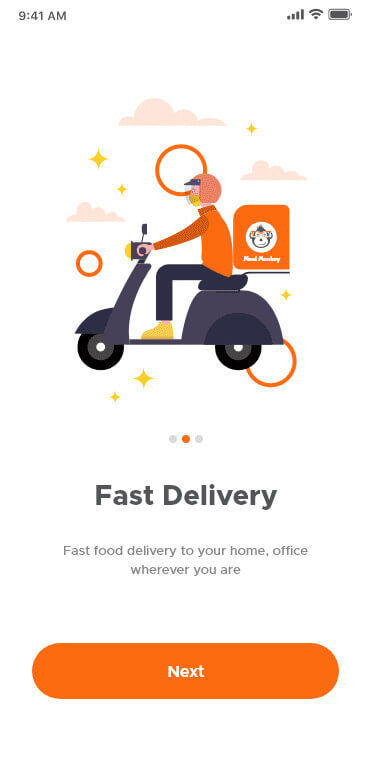 Noshway screenshot: Welcome Page