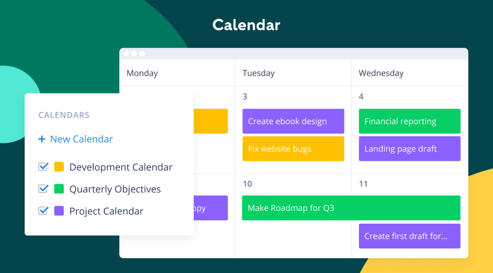 Wrike Software - Managed online calendar