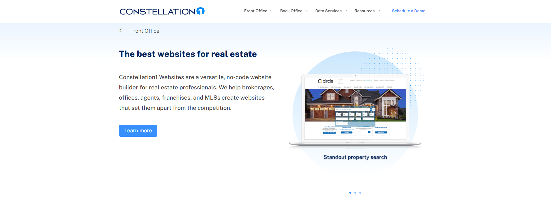 Constellation1 Websites Landing Page