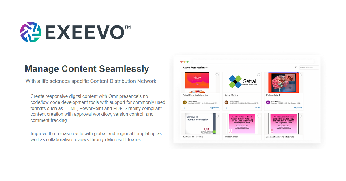 Exeevo Omnipresence Logiciel - 2