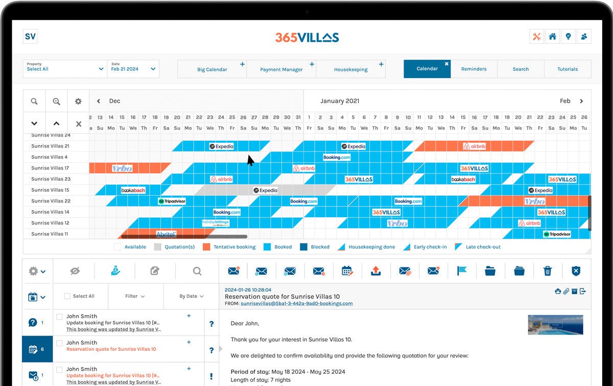 365villas Logiciel - 1