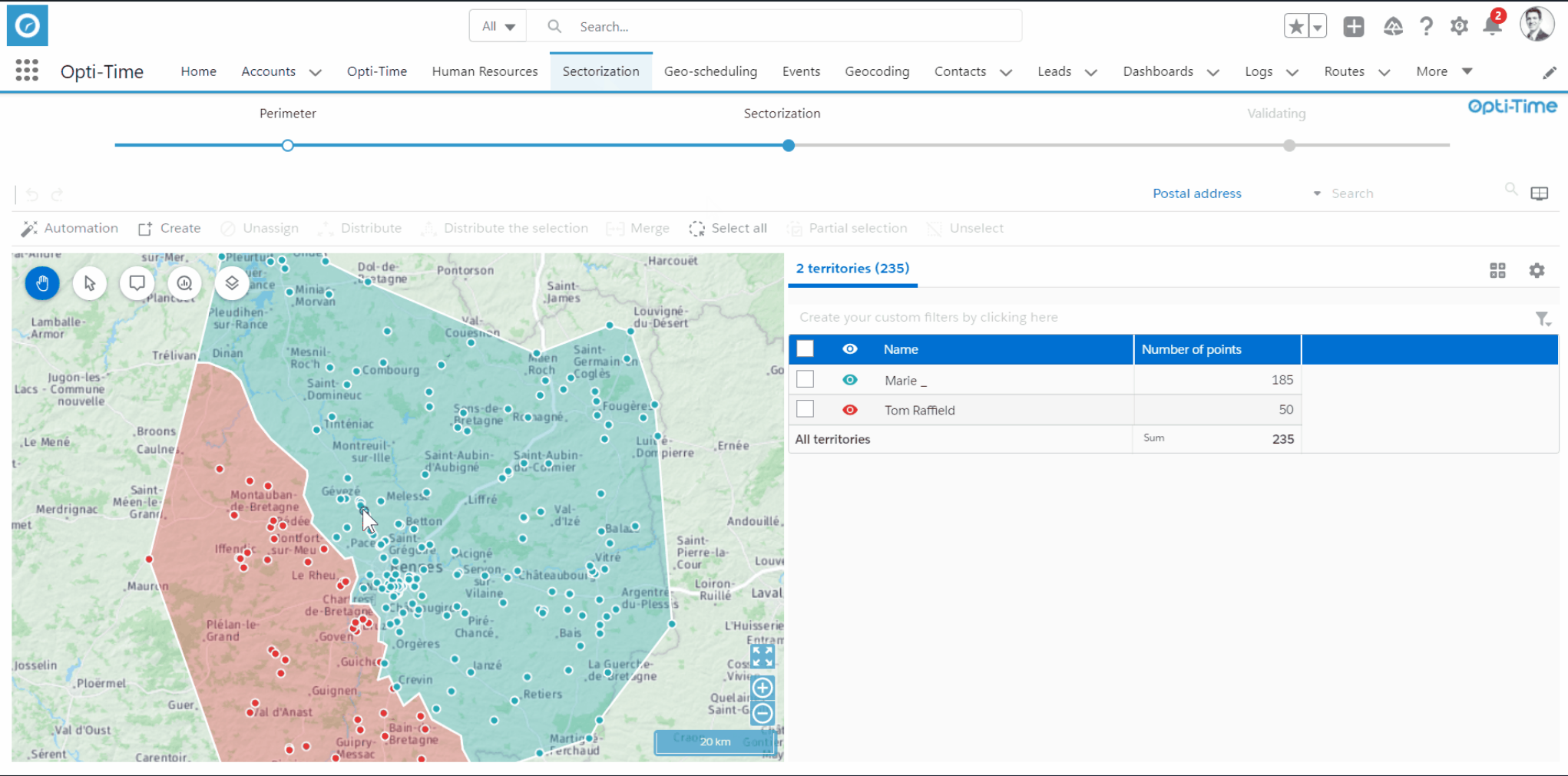 Territory Manager Logiciel - 5