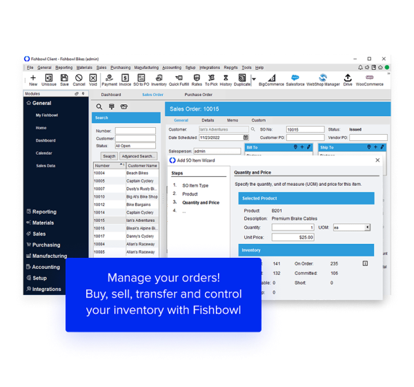 fishbowl inventory manufacturing software