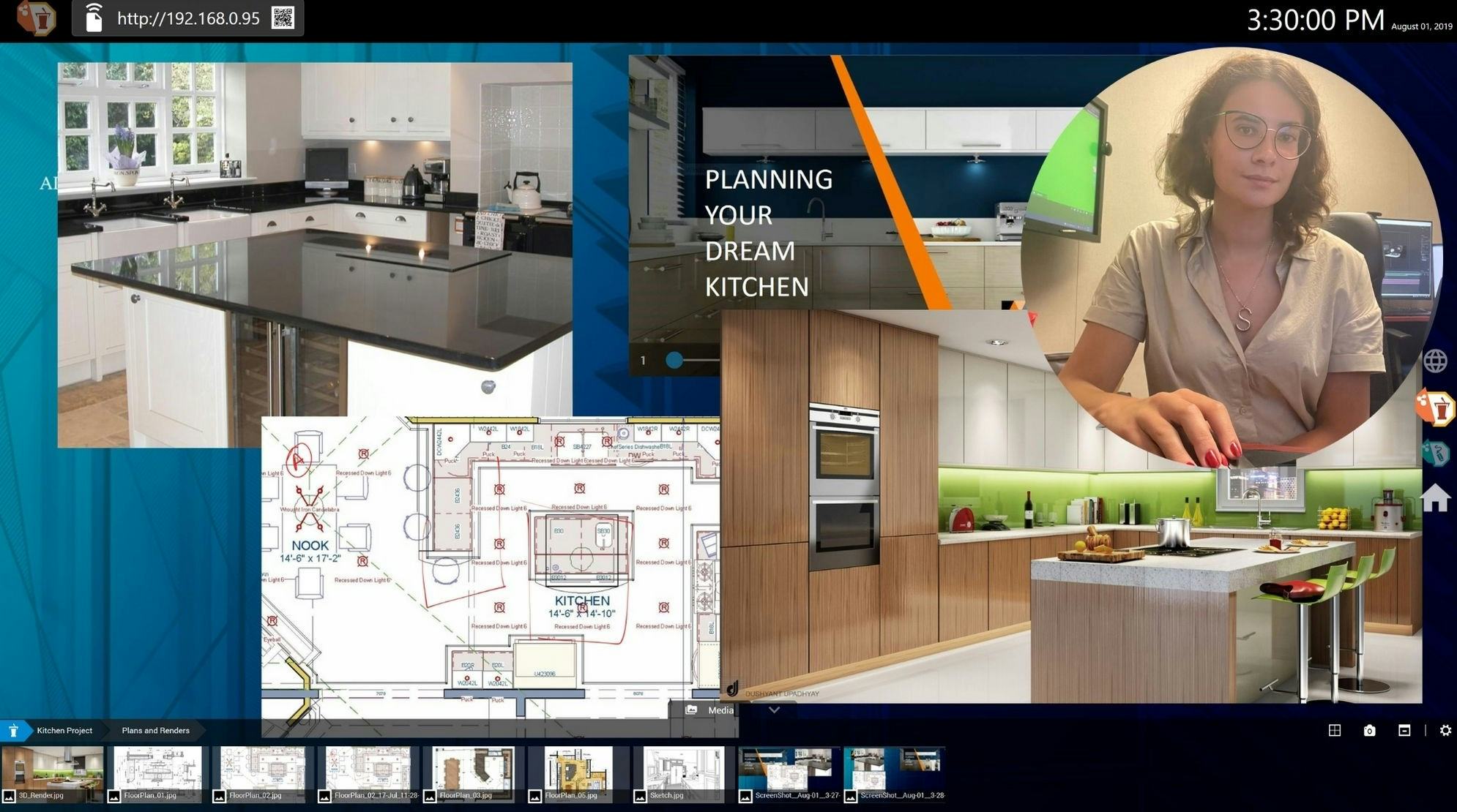 Reactiv SUITE Software - Technical Sales Presentation - visually layer data to present a concept or show a proposal