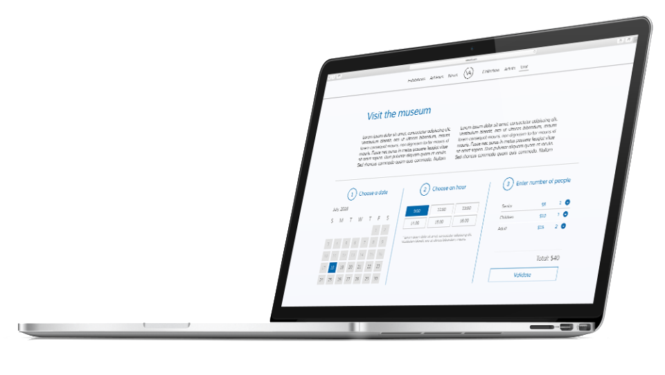 Veevart Software - Sell event tickets online using the Veevart POS