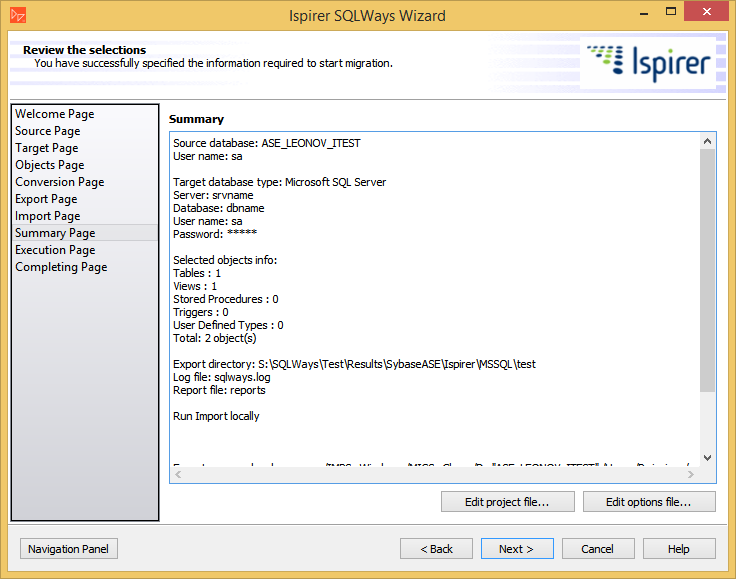 Ispirer Software - Ispirer MnMTK summary