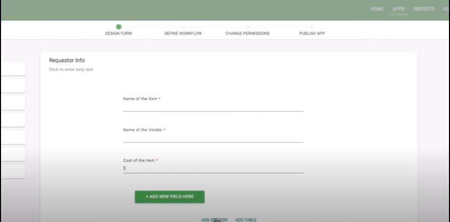 Kissflow Workflow Software - Kissflow Workflow form designer